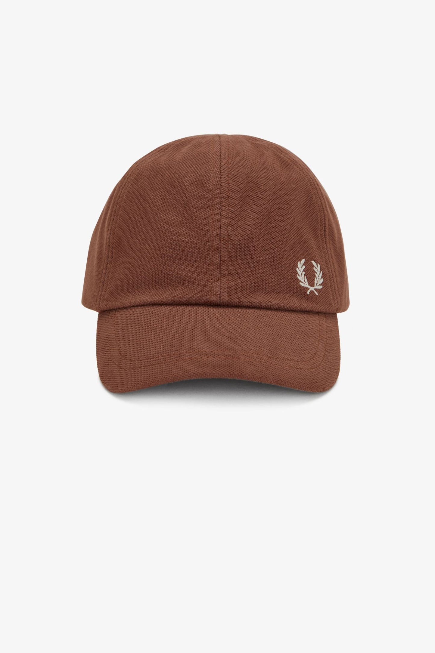 Fred Perry Pique Classic Cap - Whisky Brown/Porridge Marl