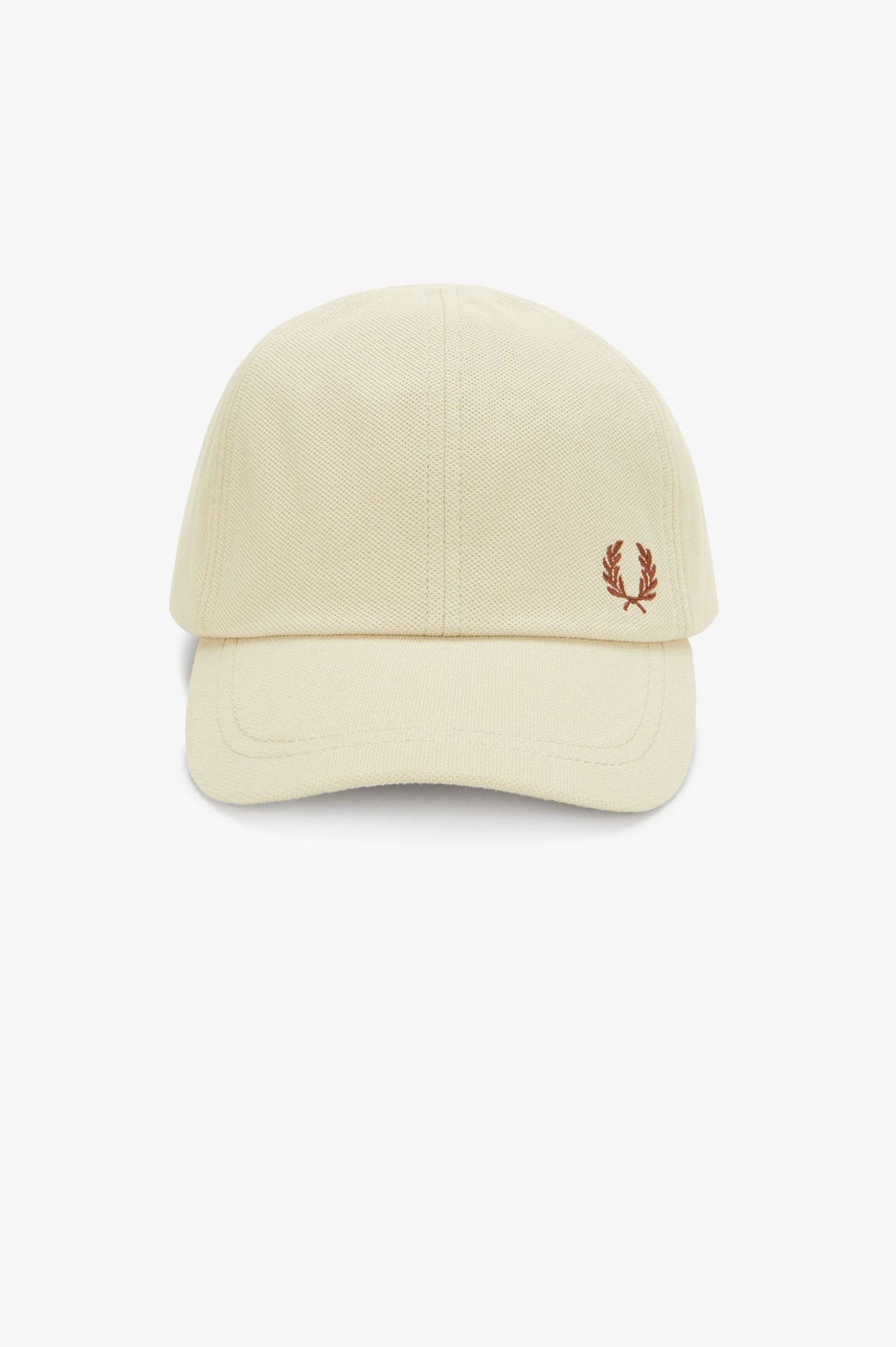 Fred Perry Pique Classic Cap - Oatmeal/Whisky Brown