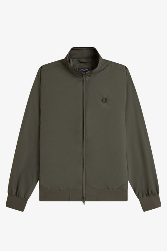 Fred Perry J2660 Brentham Jacket - Field Green