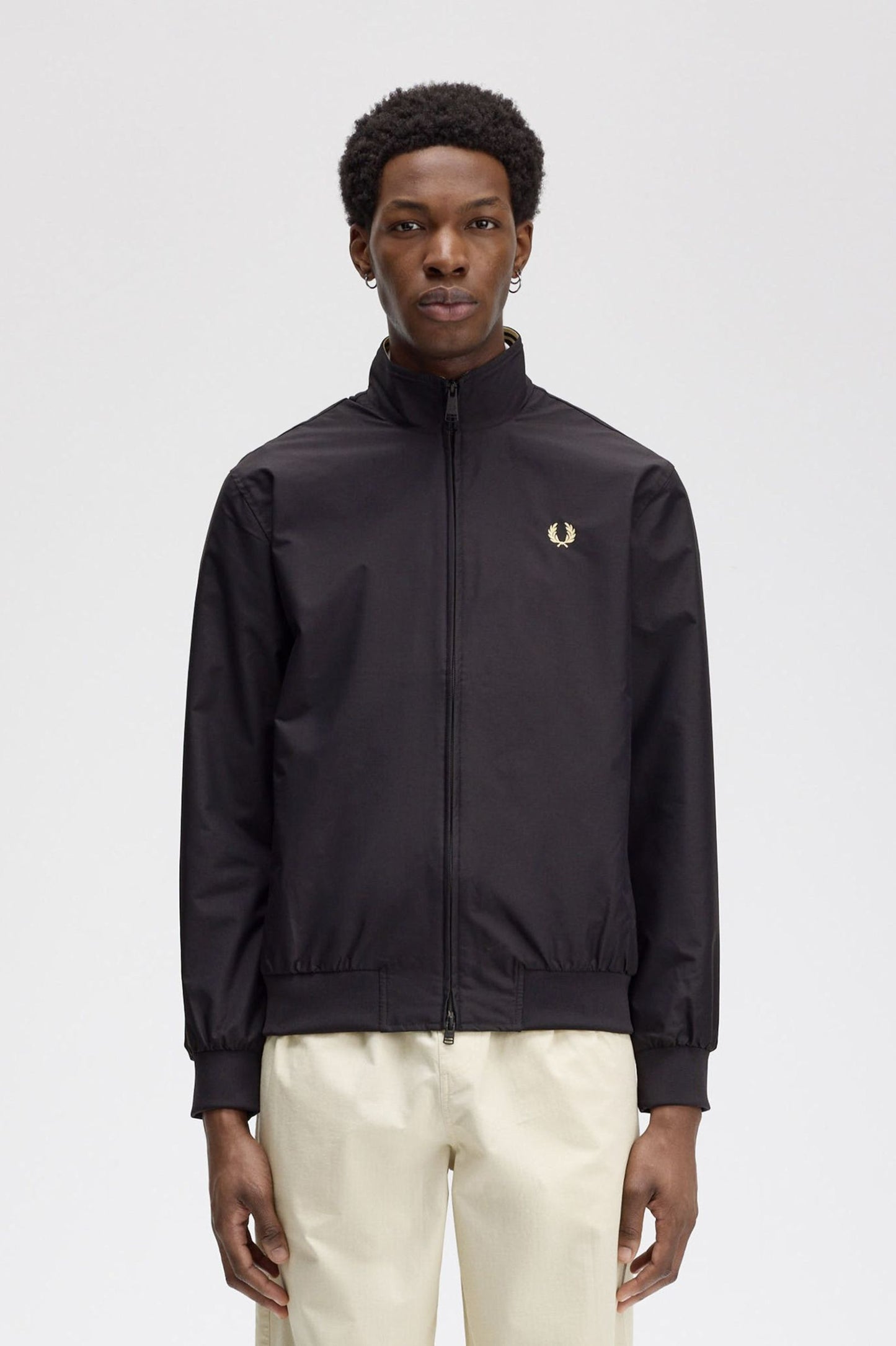 Fred Perry Brentham Jacket - Black