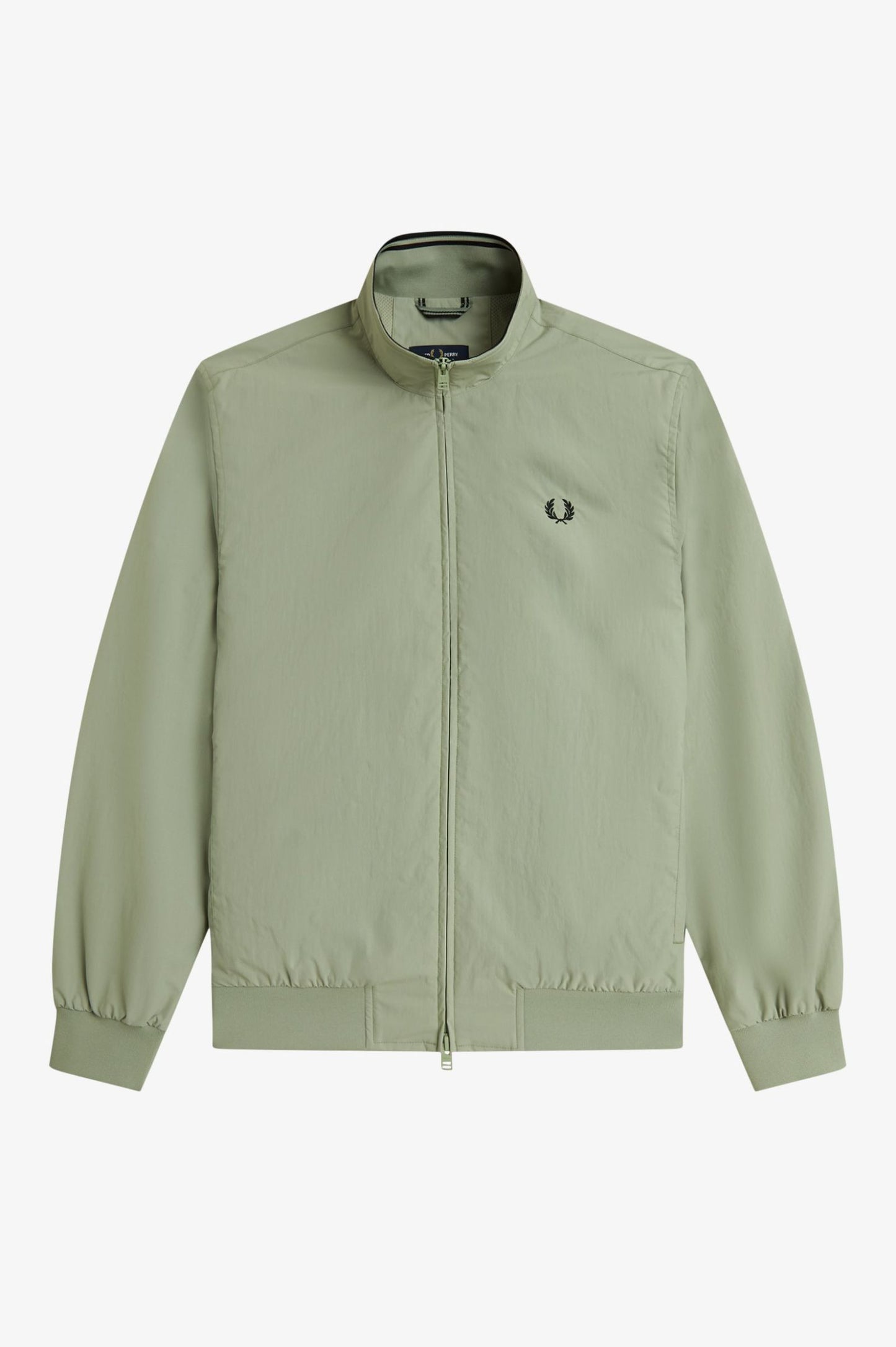 Fred Perry J2660 Brentham Jacket - Seagrass/Black
