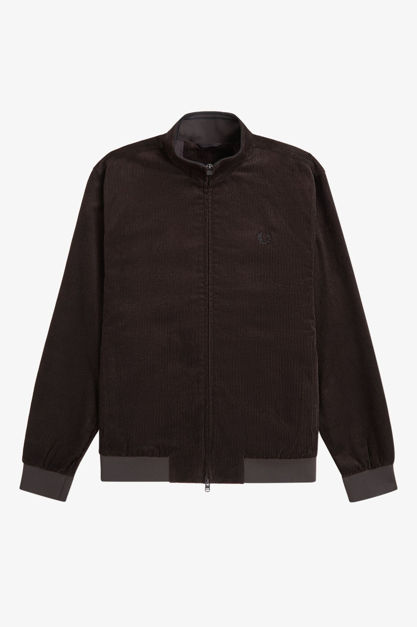 Fred Perry J8546 Cord Brentham Jacket - Rich Brown