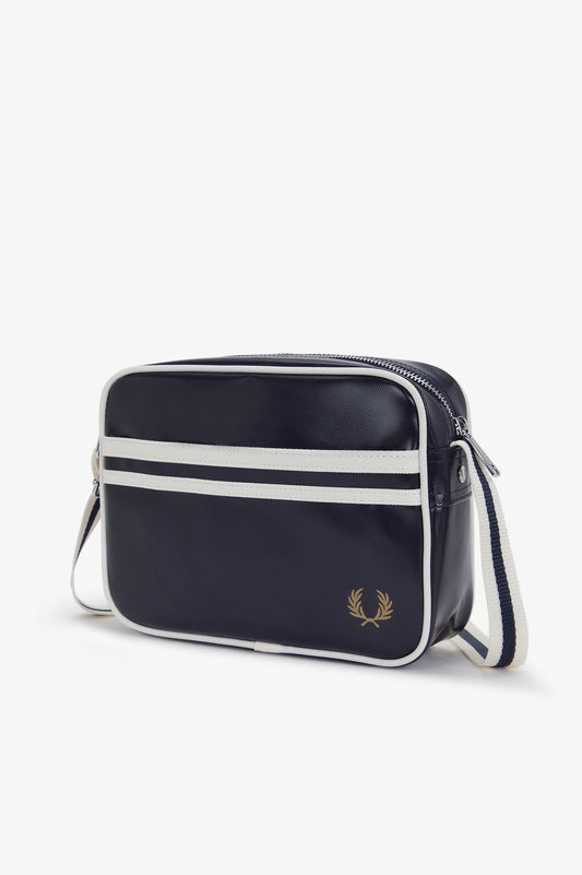 Fred Perry L2168 Classic Mini Shoulder Bag - Navy/Ecru