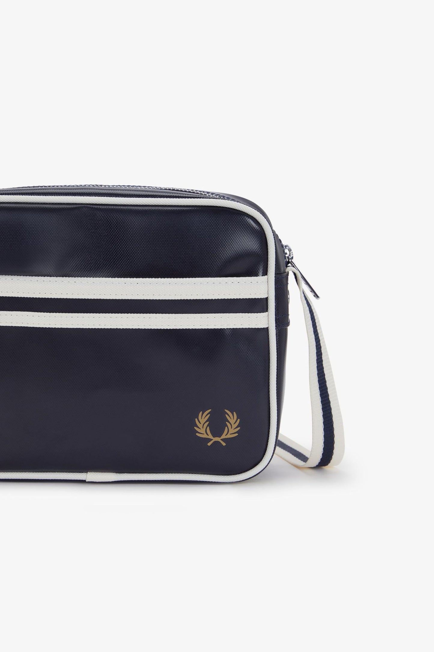 Fred Perry L2168 Classic Mini Shoulder Bag - Navy/Ecru