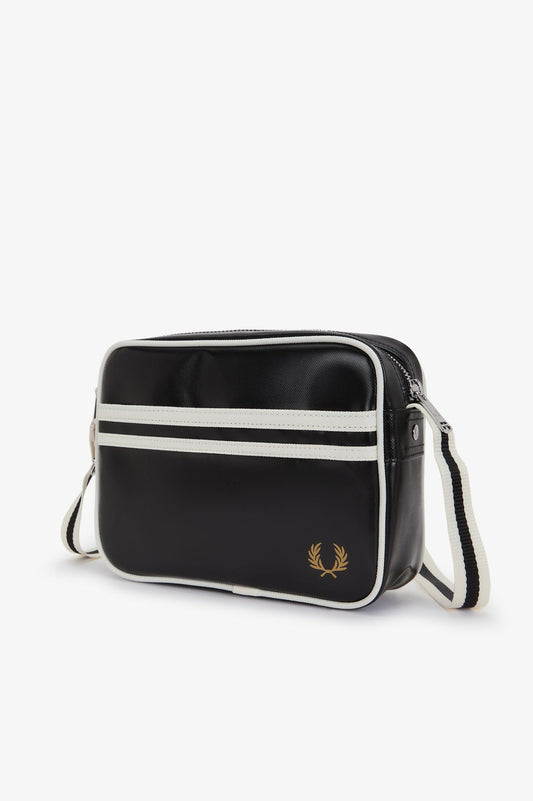 Fred Perry L2168 Classic Mini Shoulder Bag - Black/Ecru