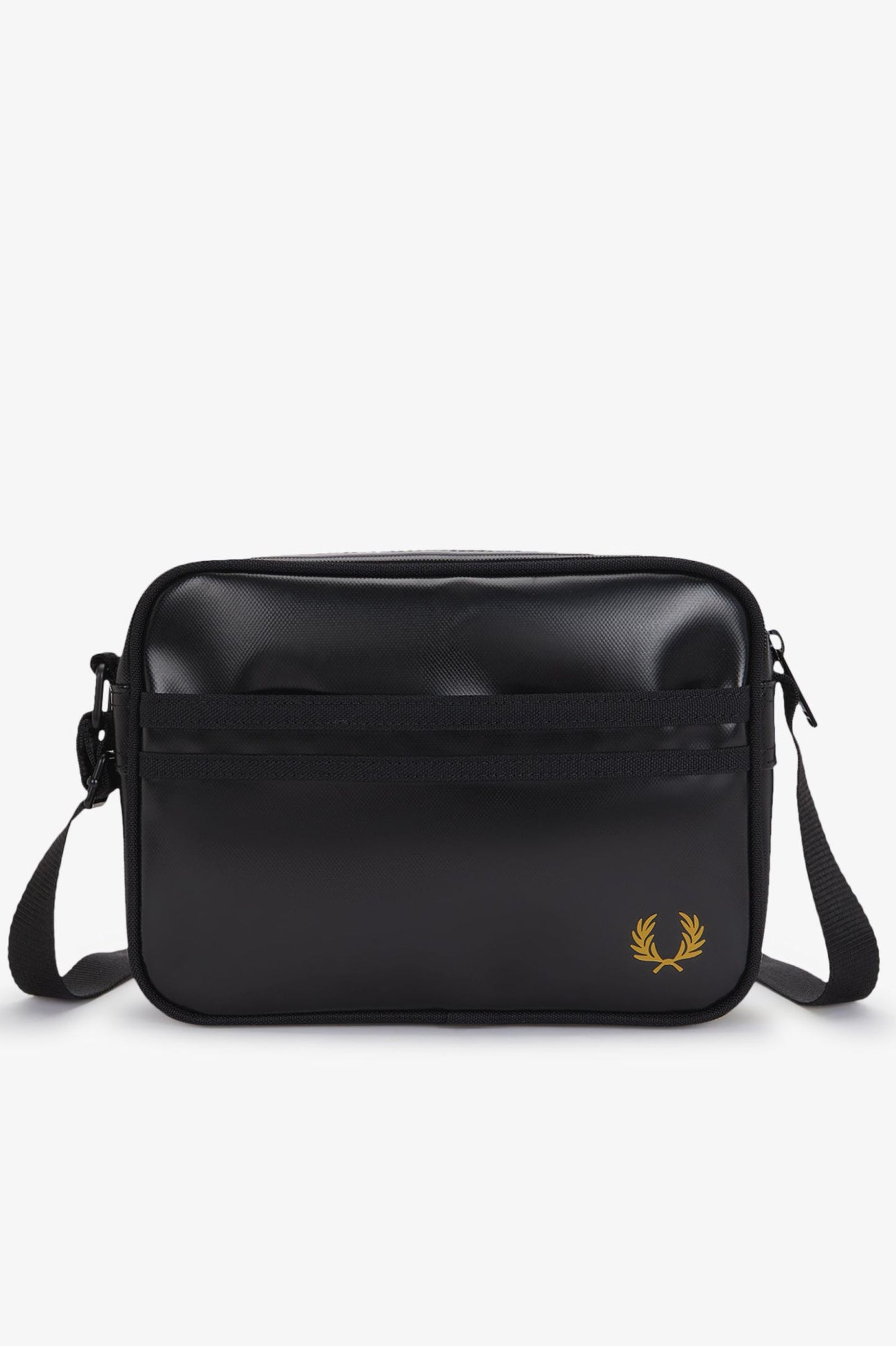 Fred Perry Tonal Classic Mini Shoulderbag - Black Gold