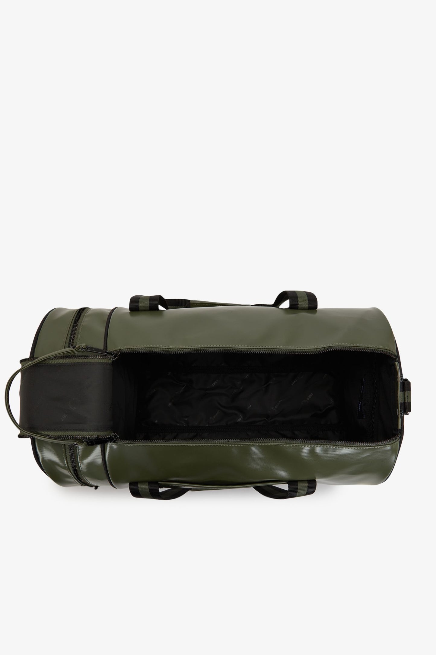 Fred Perry L7255 Classic Barrel Bag - Laurel Wreath Green/Black