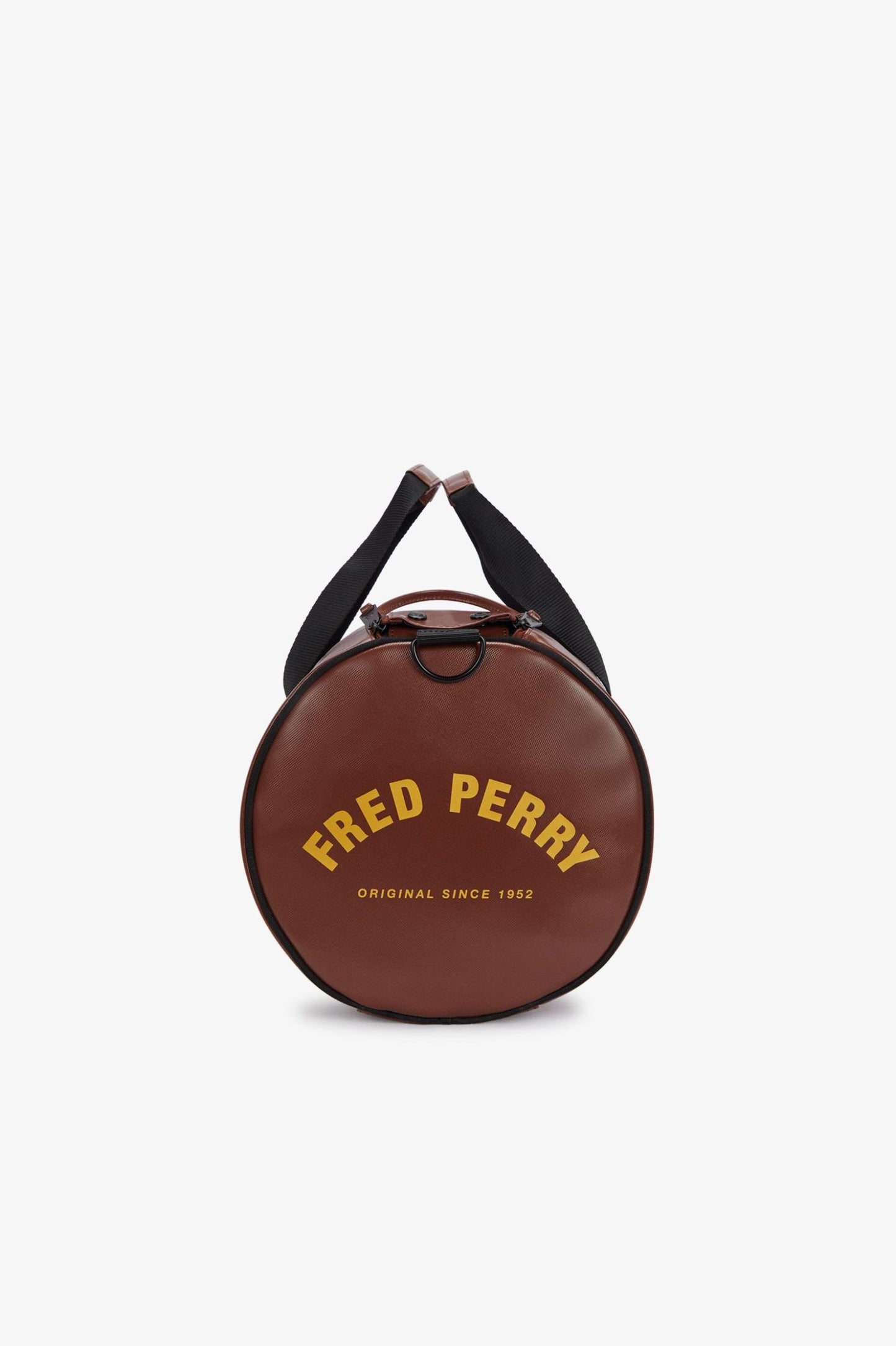 Fred Perry Classic Tonal Barrel Bag - Whiskey Brown