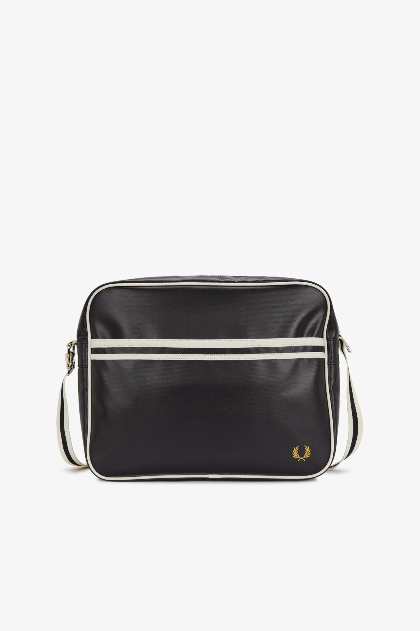 Fred Perry Classic Shoulder Bag - Black/Ecru