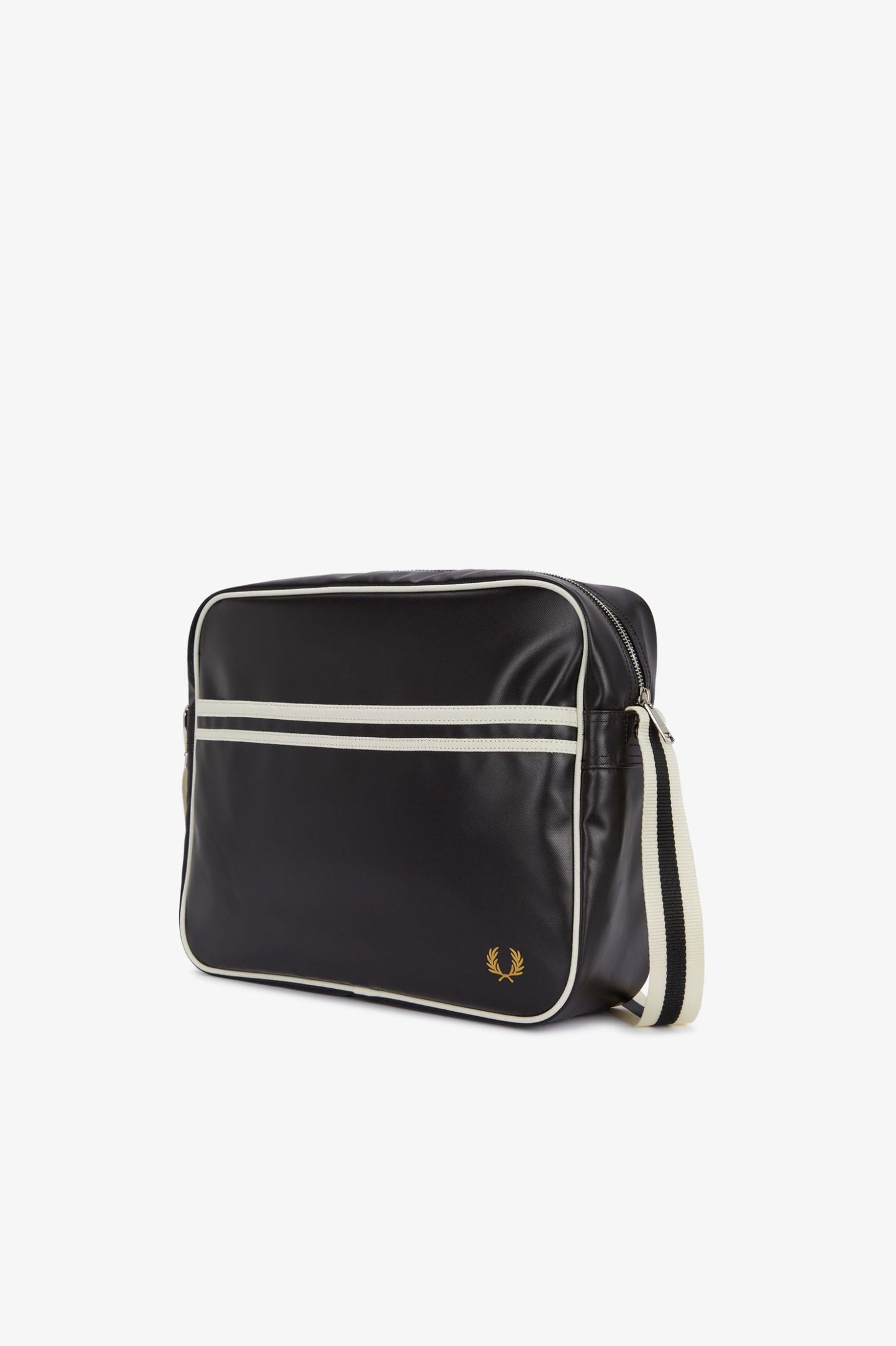 Fred Perry Classic Shoulder Bag - Black/Ecru