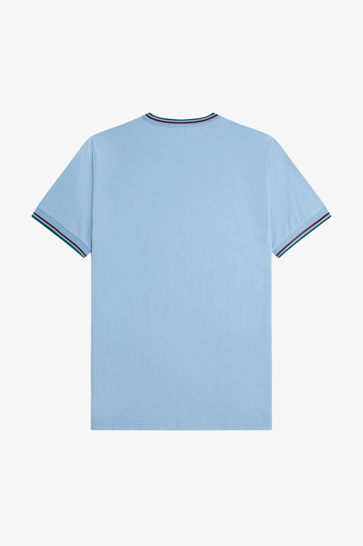 Fred Perry M1588V Twin Tipped T-Shirt - Track Blue/Burnt Red/Sport Green