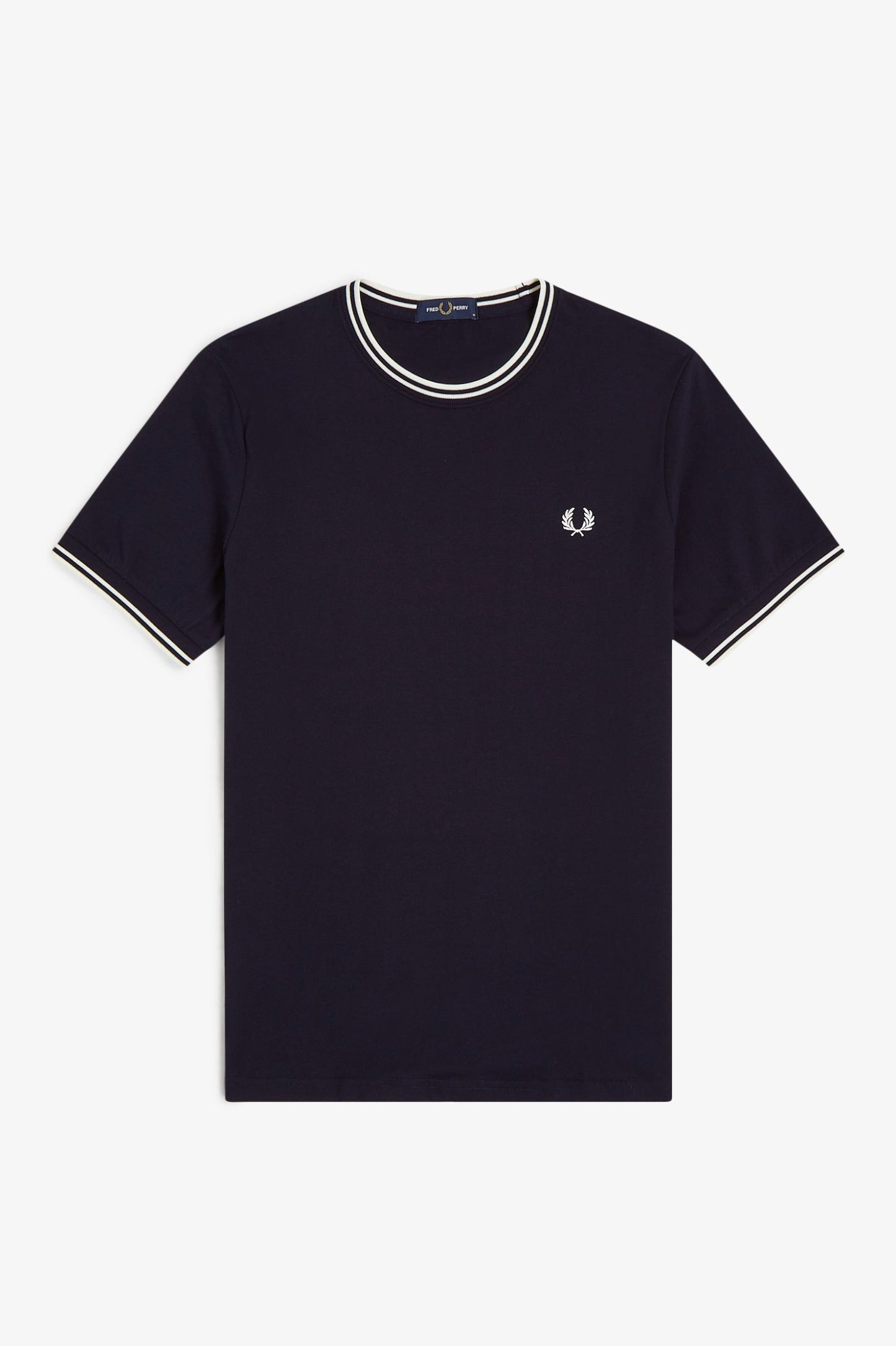 Fred Perry Twin Tipped T-Shirt - Navy