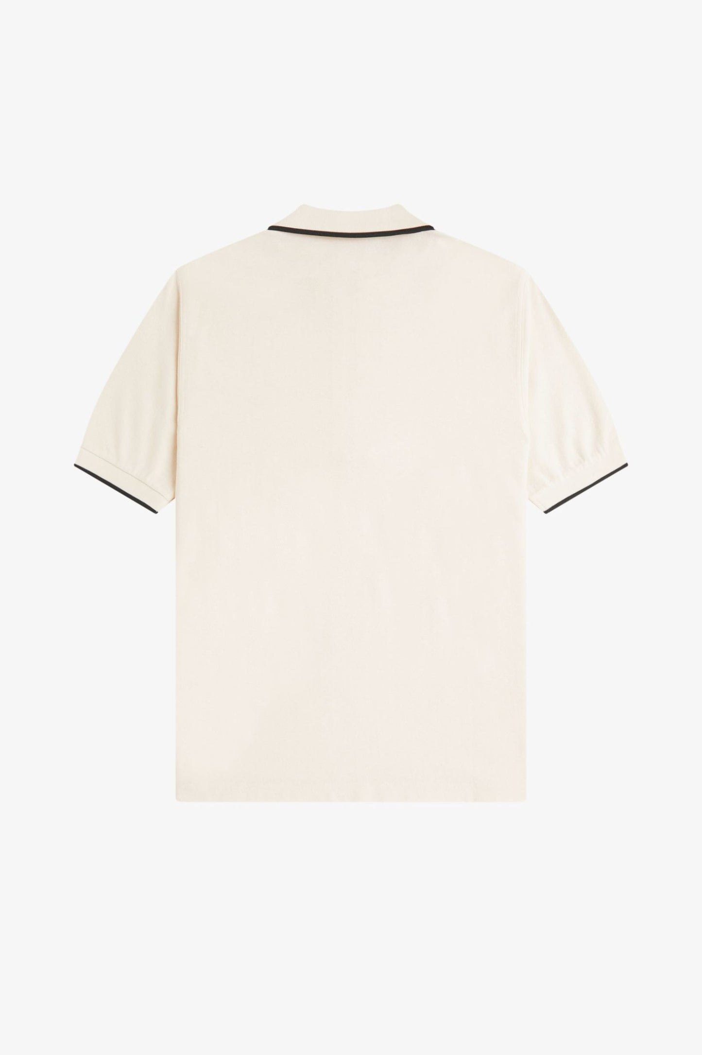 Fred Perry M2383 Crepe Pique Polo Shirt - Ecru