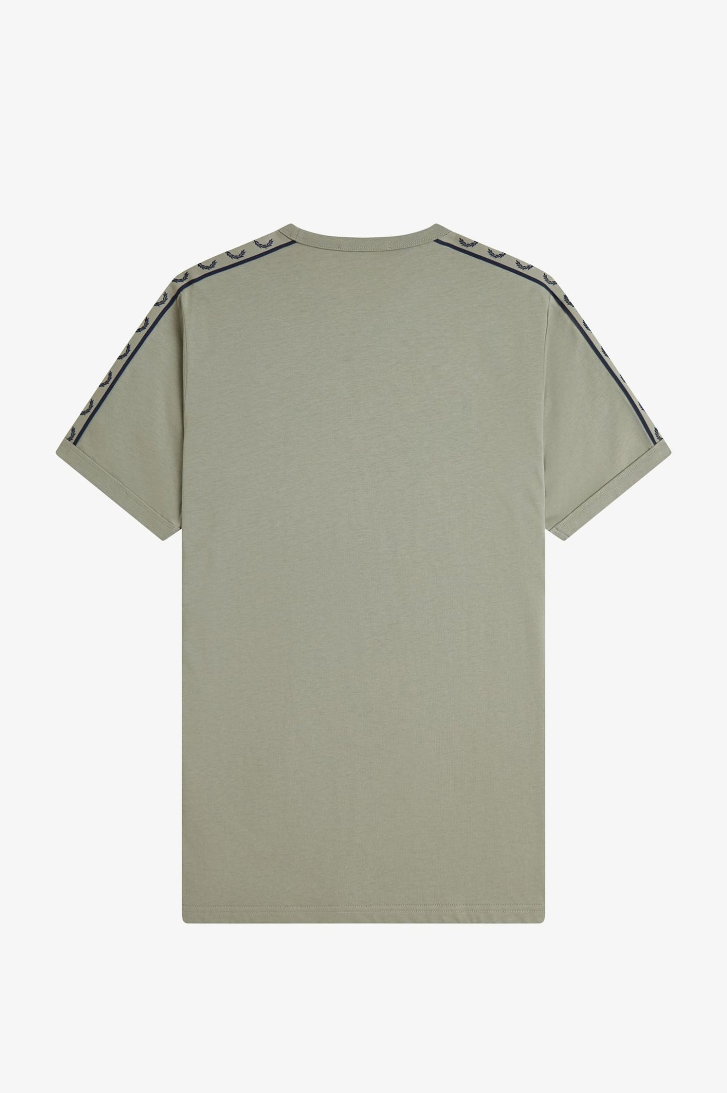 Fred Perry M4613 Contrast Tape Ringer T-Shirt - Seagrass/Navy