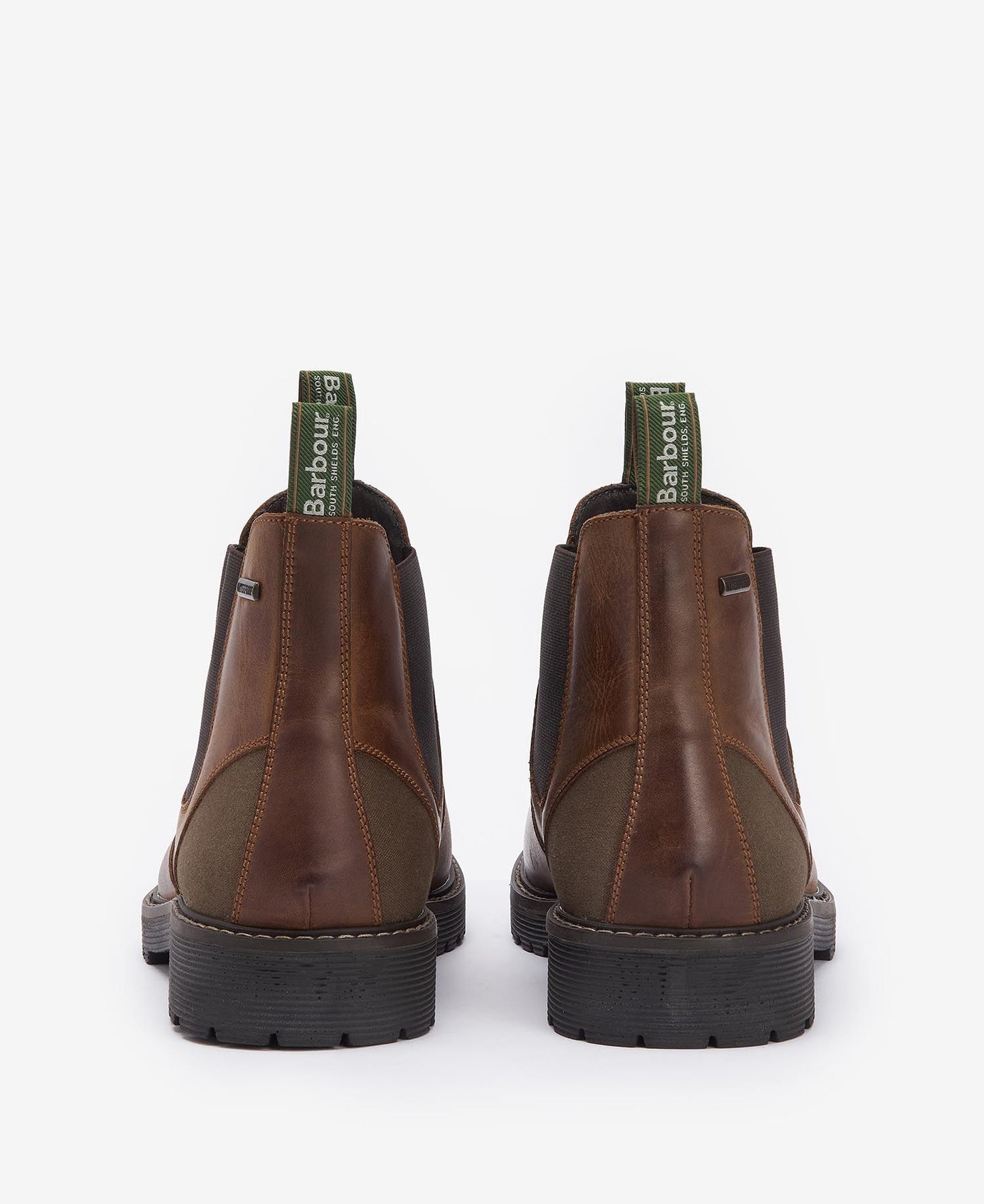 Barbour MFO0771 Patton Chelsea Boots - Teak