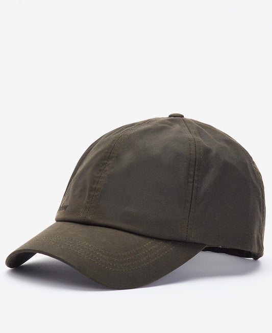 Barbour MHA0005 Wax Sports Cap - Olive