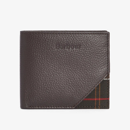 Barbour Tarbert Leather Wallet - Chocolate Brown