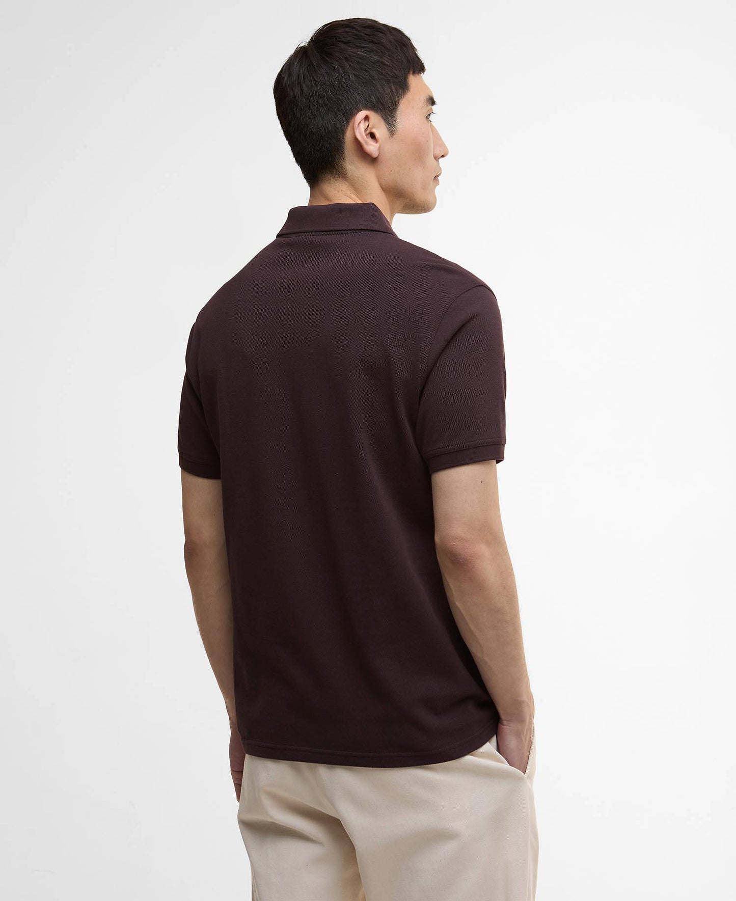 Barbour International Essential Polo Shirt - Java Red