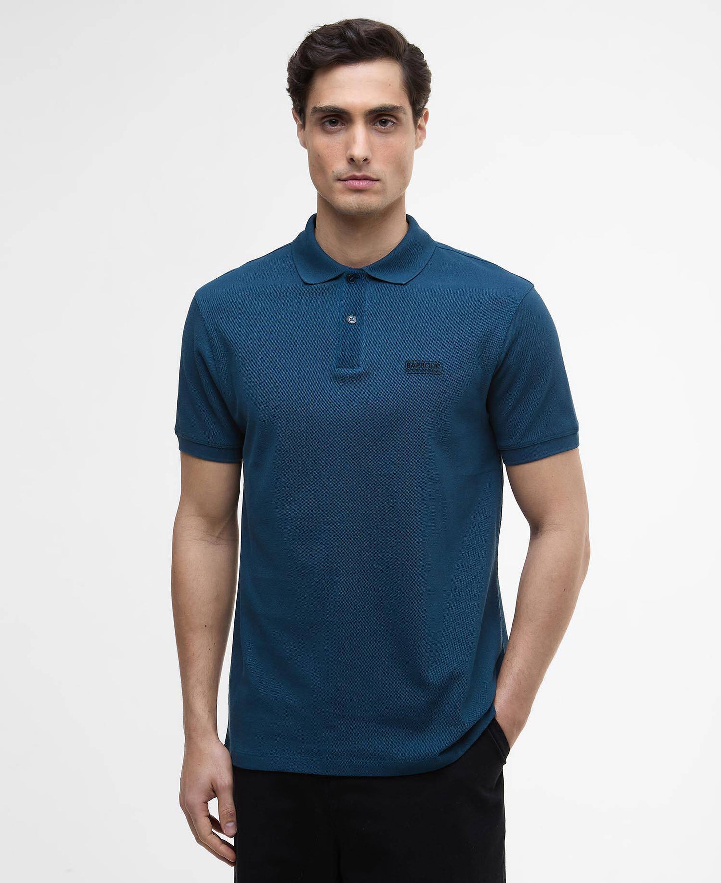 Barbour International Essential Polo Shirt - Shaded Emerald