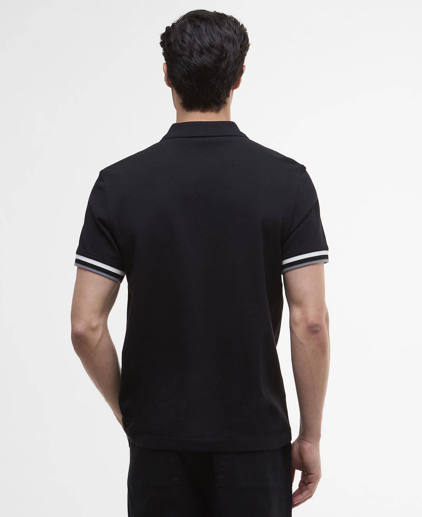 Barbour International Buxton Polo Shirt - Black