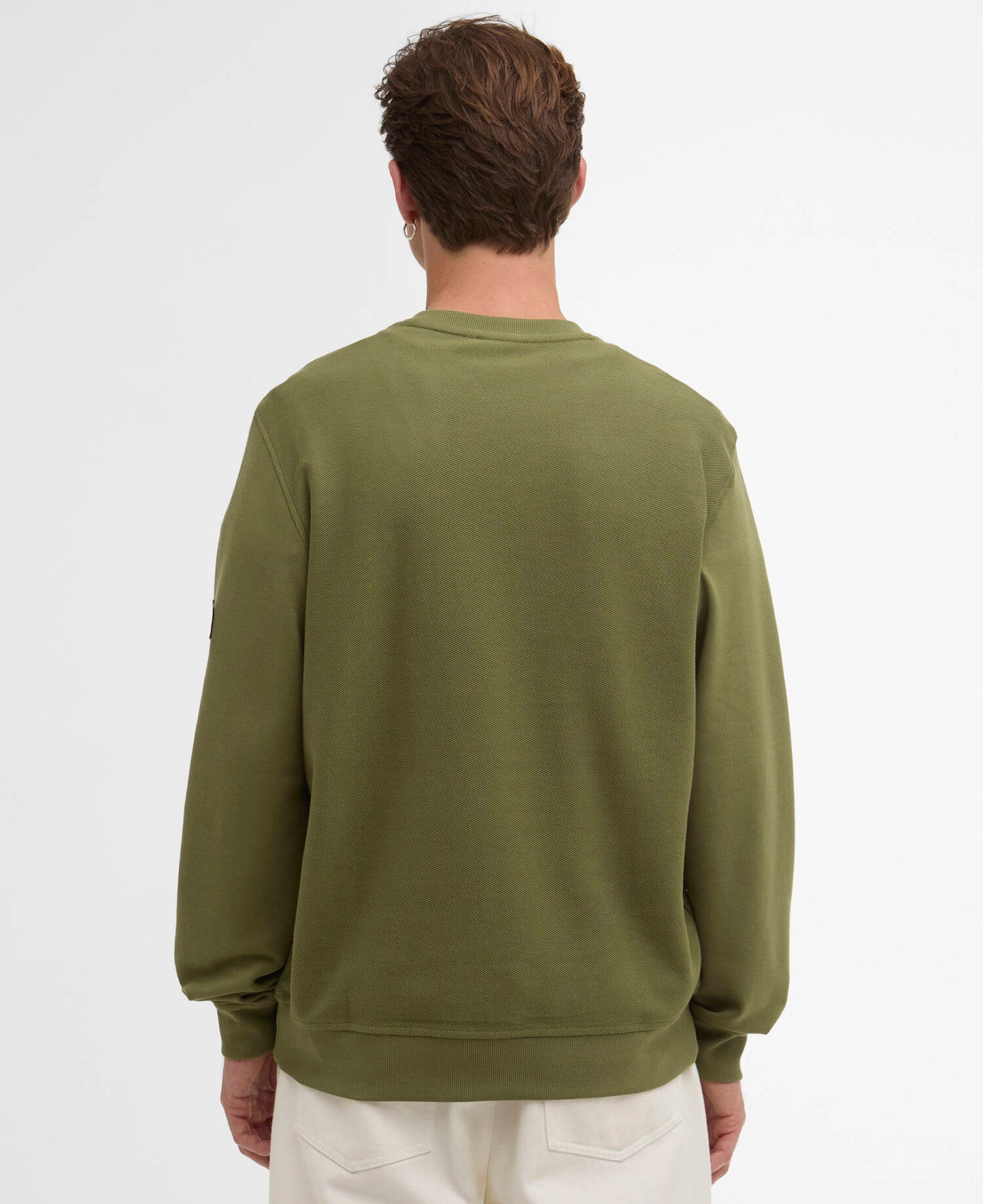 Barbour Kaspain Crew Sweatshirt - Burnt Olive