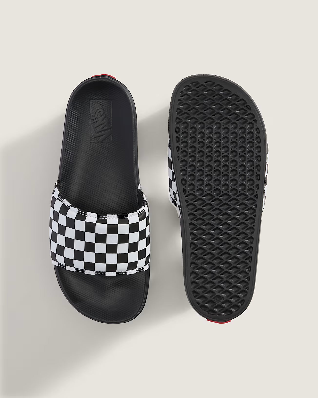 Vans MTE La Coste Slide-Ons - (Checkerboard) True White/Black
