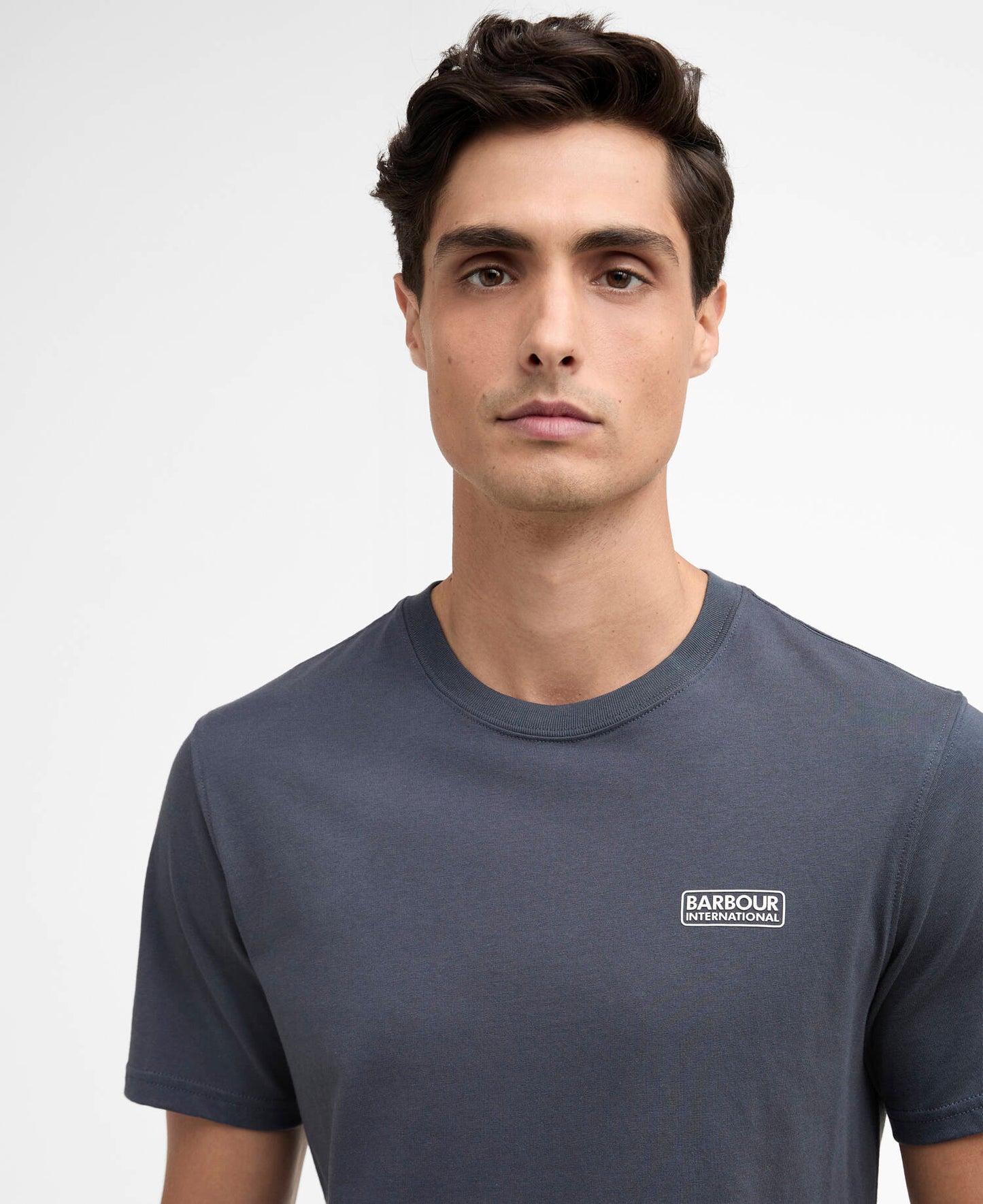 Barbour Small Logo T-Shirt - Storm Grey