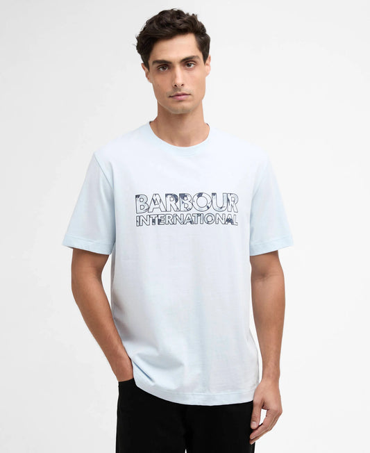 Barbour Unite Printed T-Shirt - Skywriting