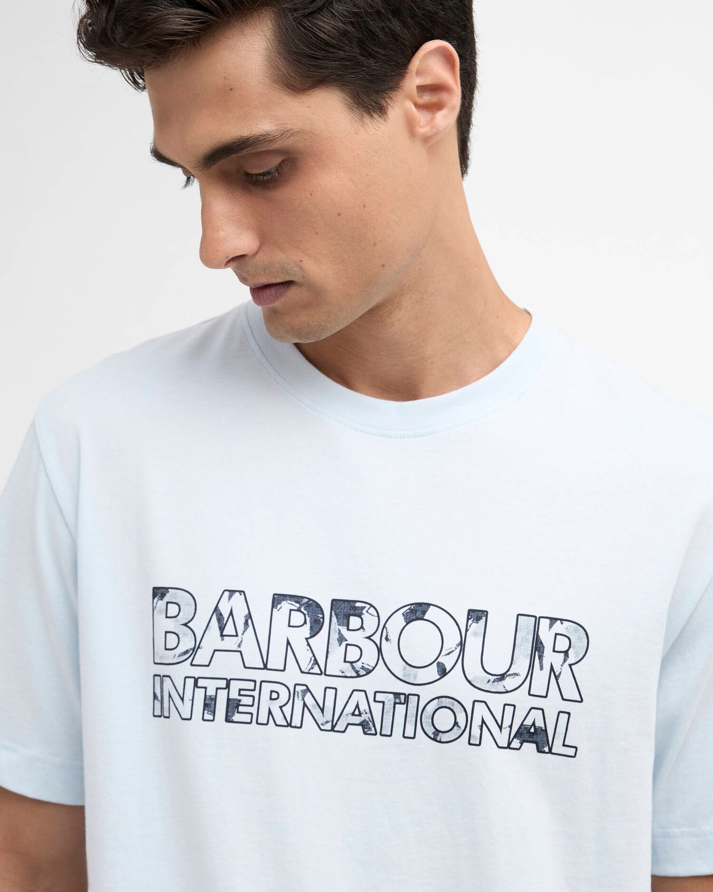 Barbour Unite Printed T-Shirt - Skywriting