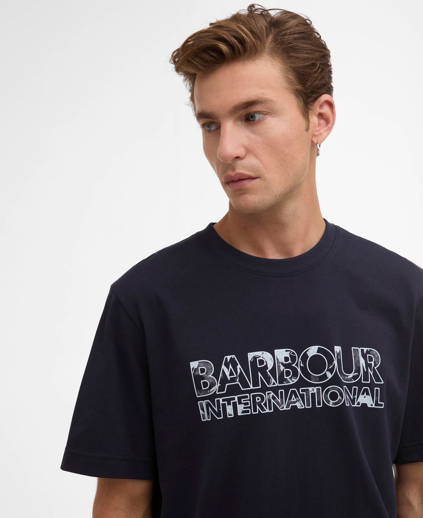 Barbour Unite Printed T-Shirt - Navy