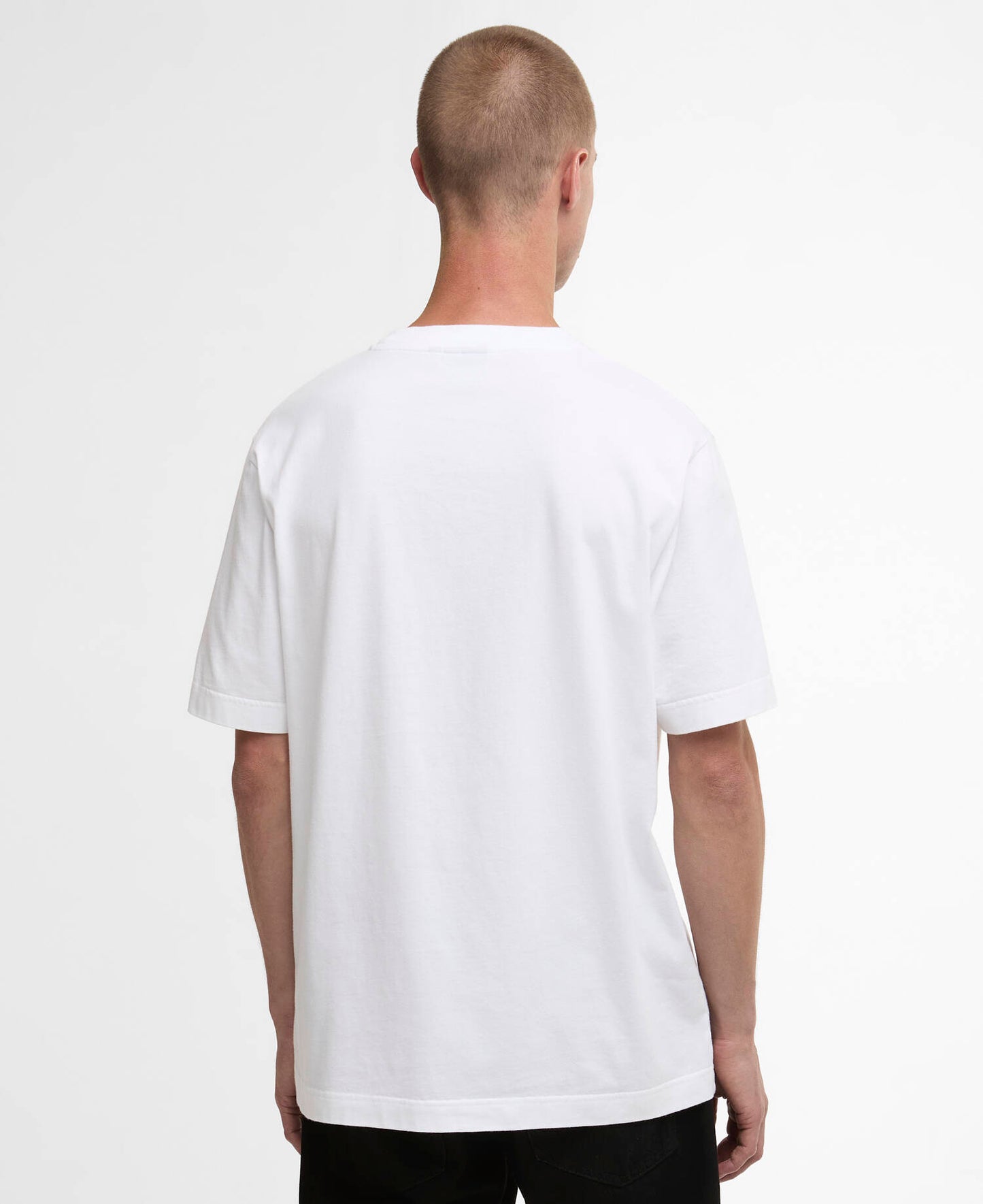 Barbour Outline T-Shirt - White