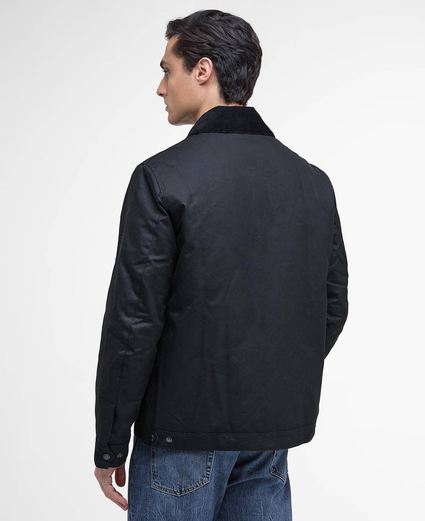 Barbour International Workers Waxed Jacket - Classic Black