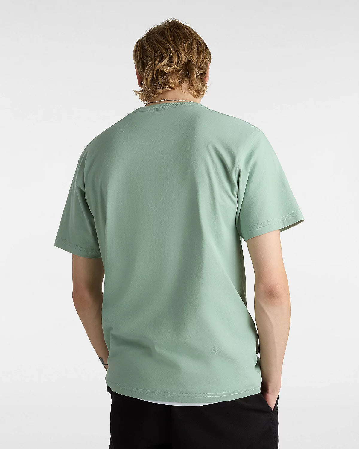 Vans Classic T-Shirt - Iceberg Green / White