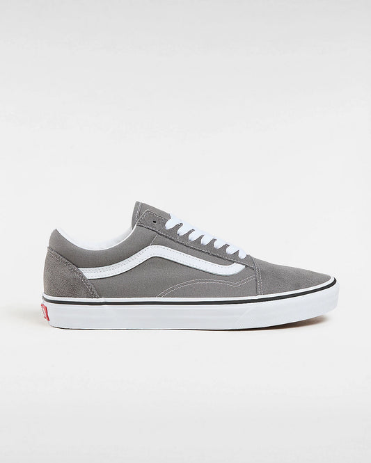 Vans Old Skool Trainers - Pewter / True White