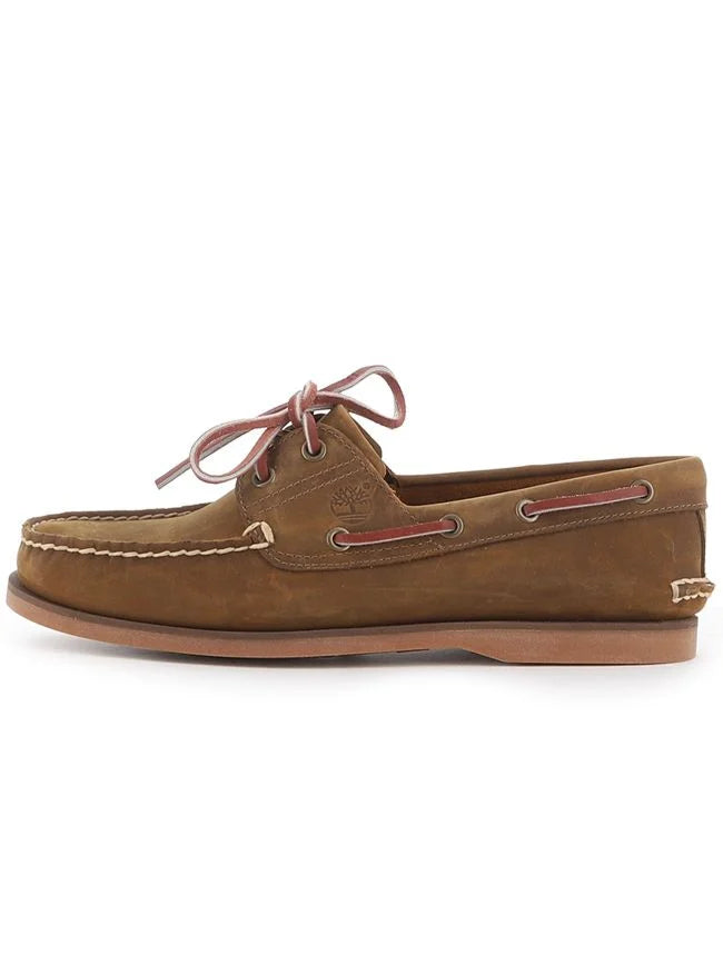 Timberland Classic Boat Shoes - Brown Full Grain