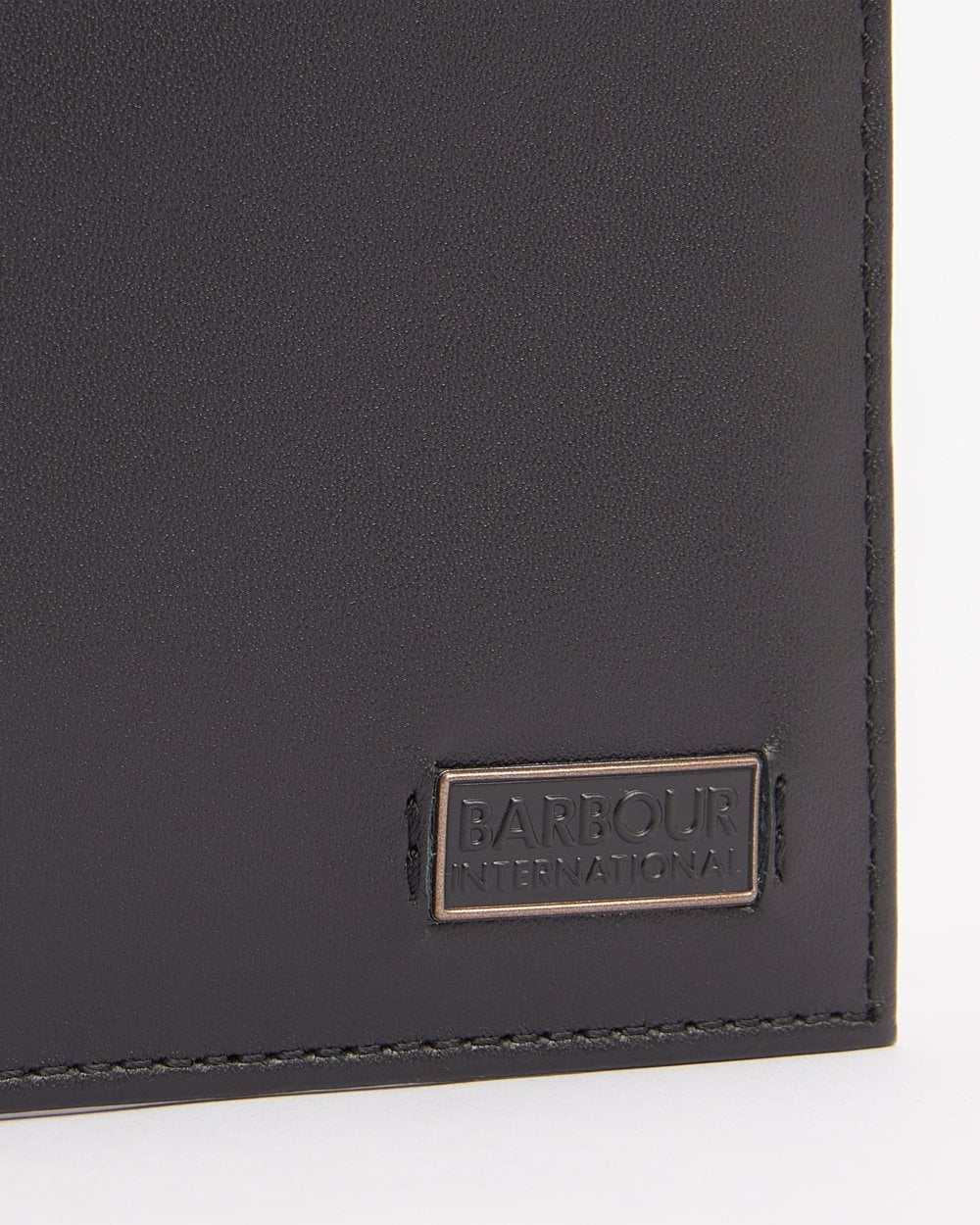 Barbour International Ariel Leather Wallet - Black