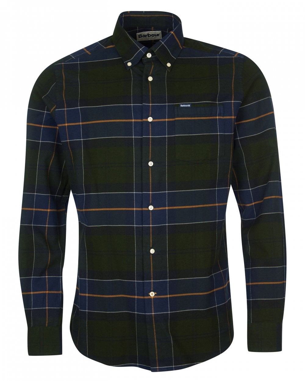 Barbour Lutsleigh Shirt - Forest