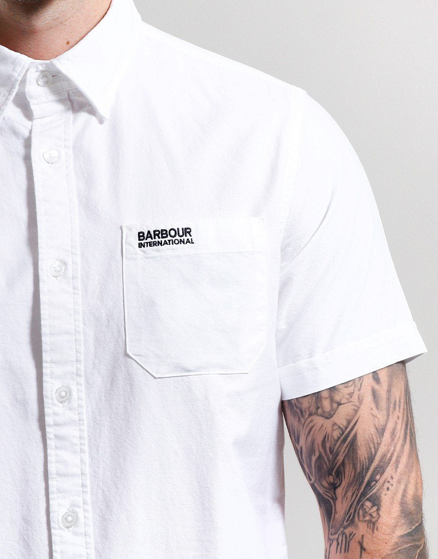 Barbour International S/S Kinetic Shirt - White