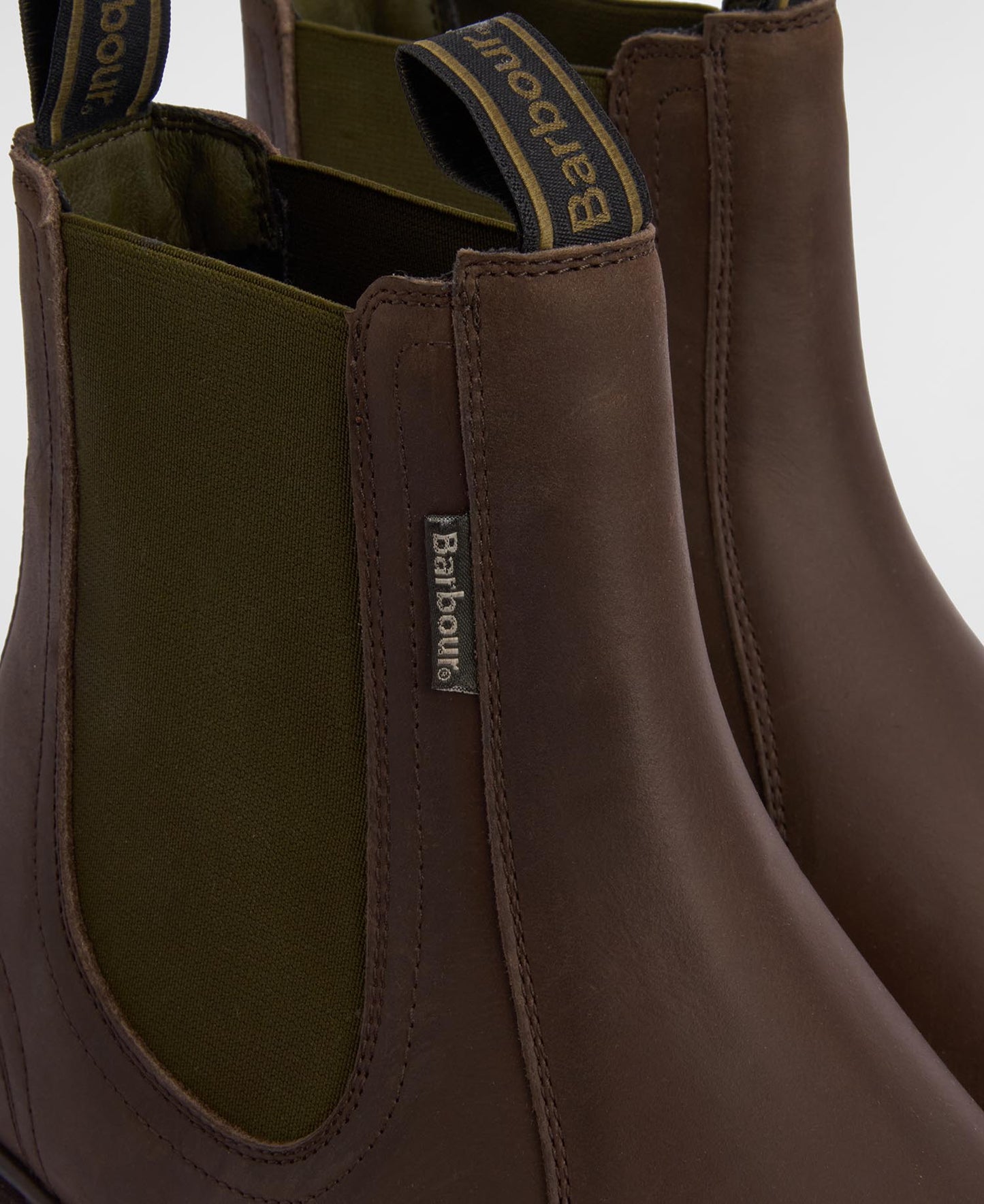 Barbour Hale Chelsea Boots - Dark Brown