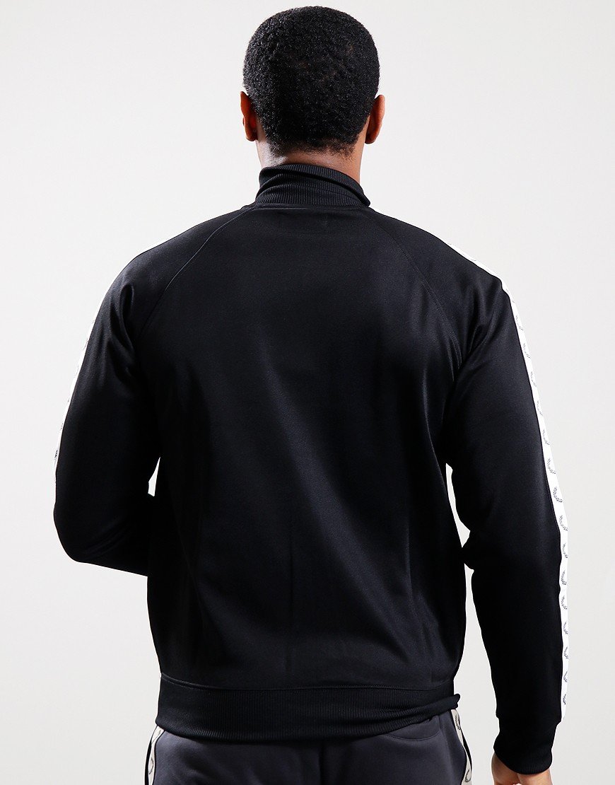 Fred Perry Taped Track Jacket - Black