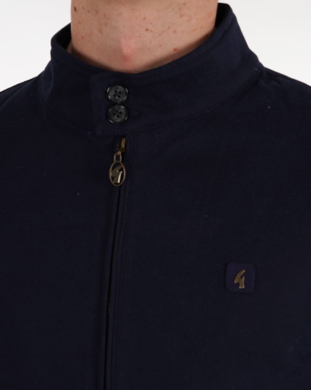 Gabicci Hamilton Harrington Jacket - Navy