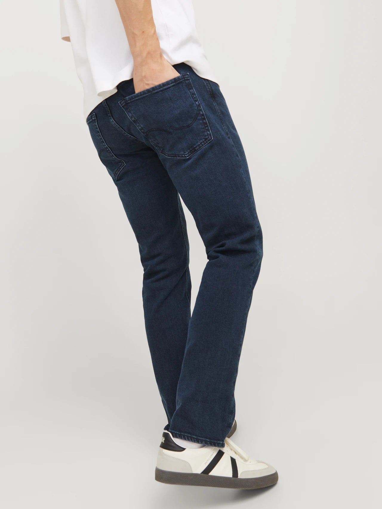 Jack&Jones Clark 300 Regular Fit Jeans - Blue/Blue Denim