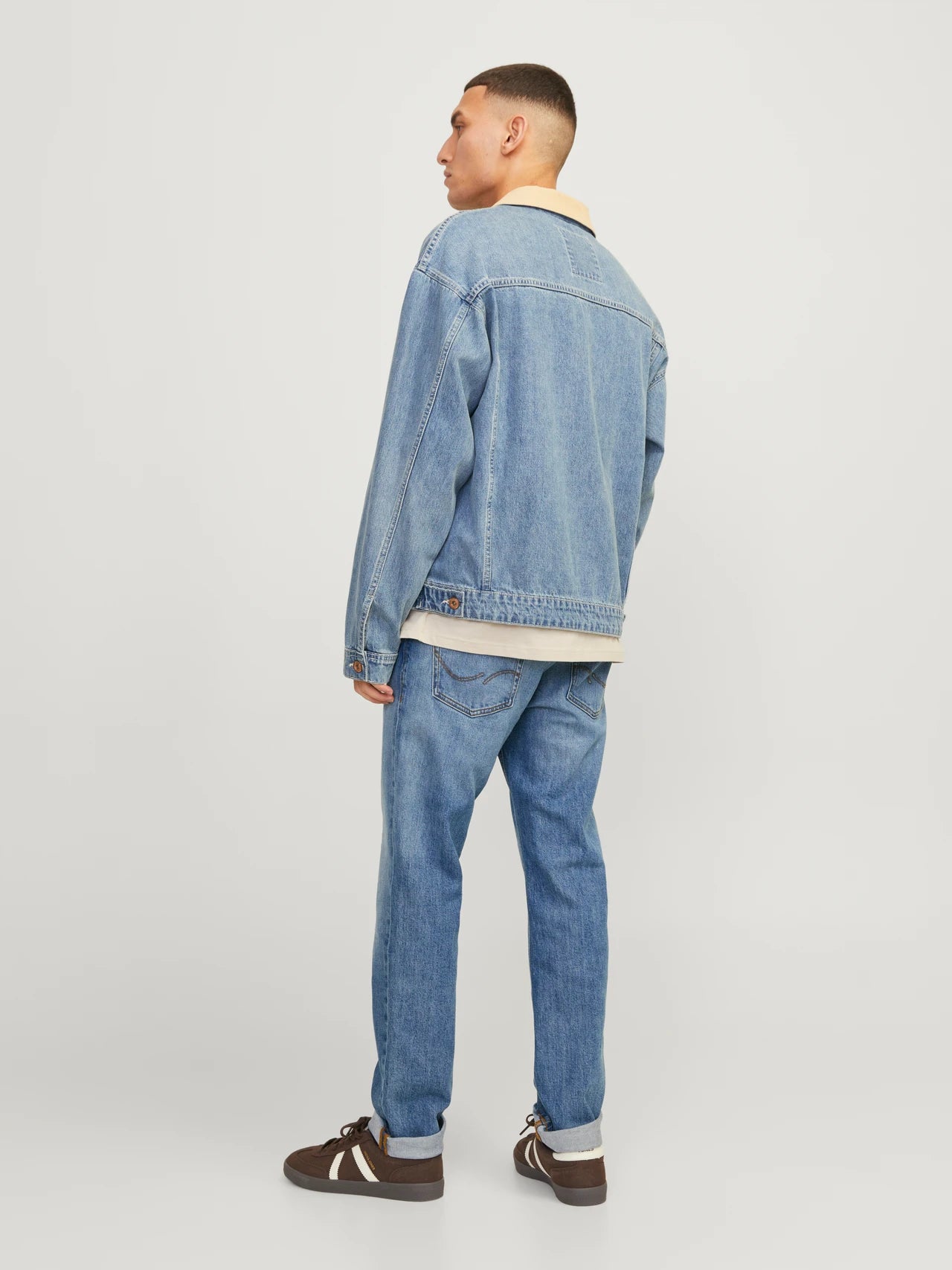 Jack&Jones Clark 416 Regular Fit Jeans - Blue/Blue Denim