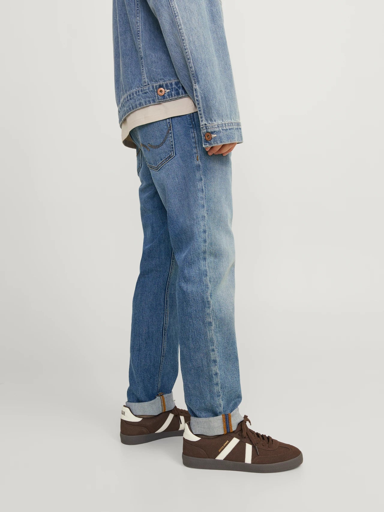 Jack&Jones Clark 416 Regular Fit Jeans - Blue/Blue Denim