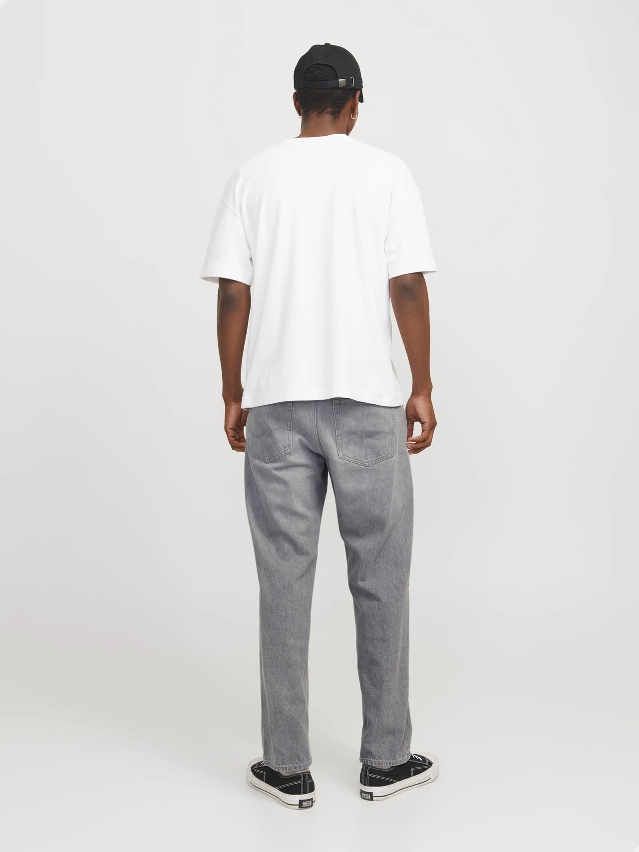 Jack&Jones Eddie 762 Loose Fit Jeans - Grey/Grey Denim
