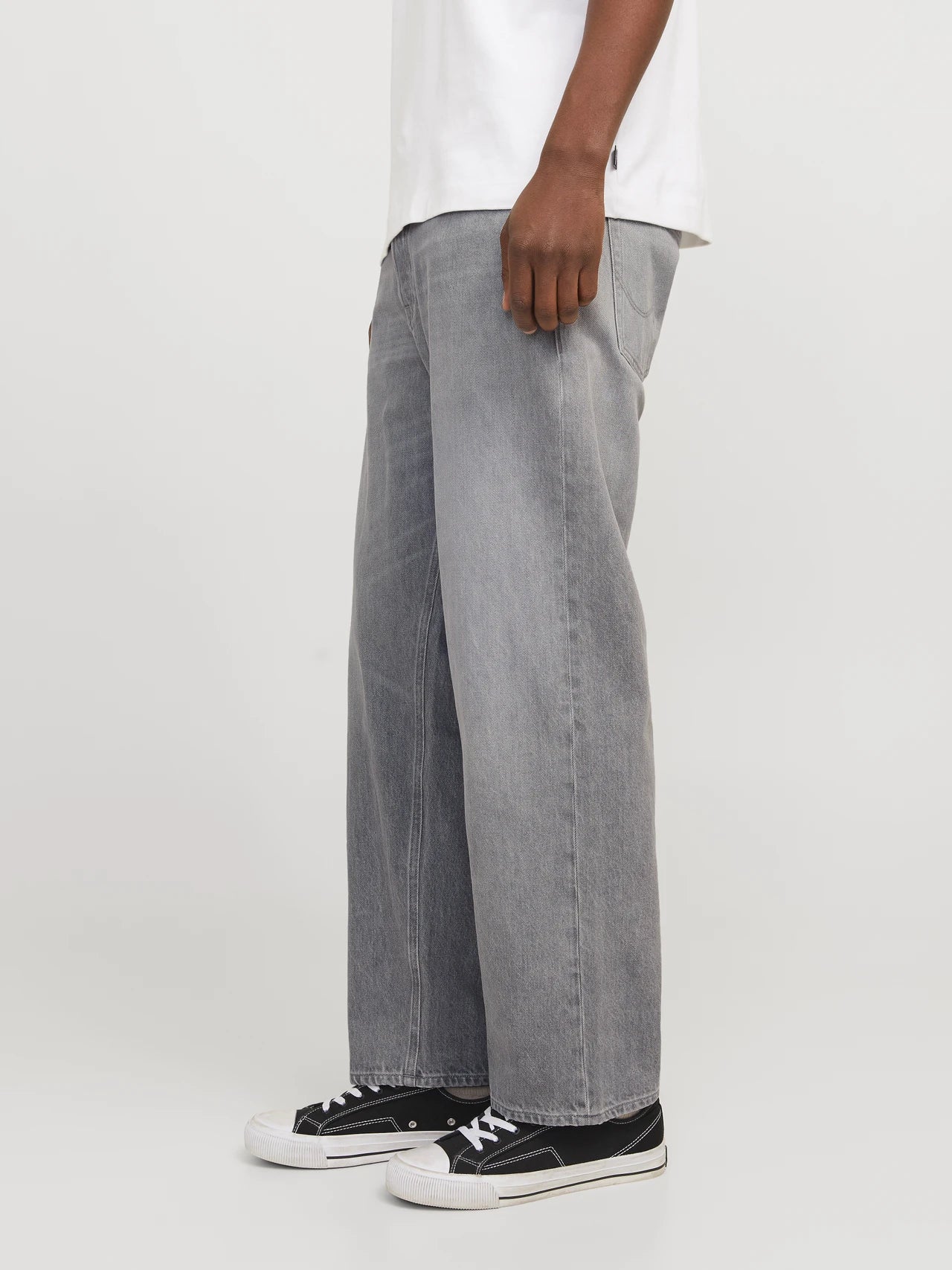 Jack&Jones Eddie 762 Loose Fit Jeans - Grey/Grey Denim