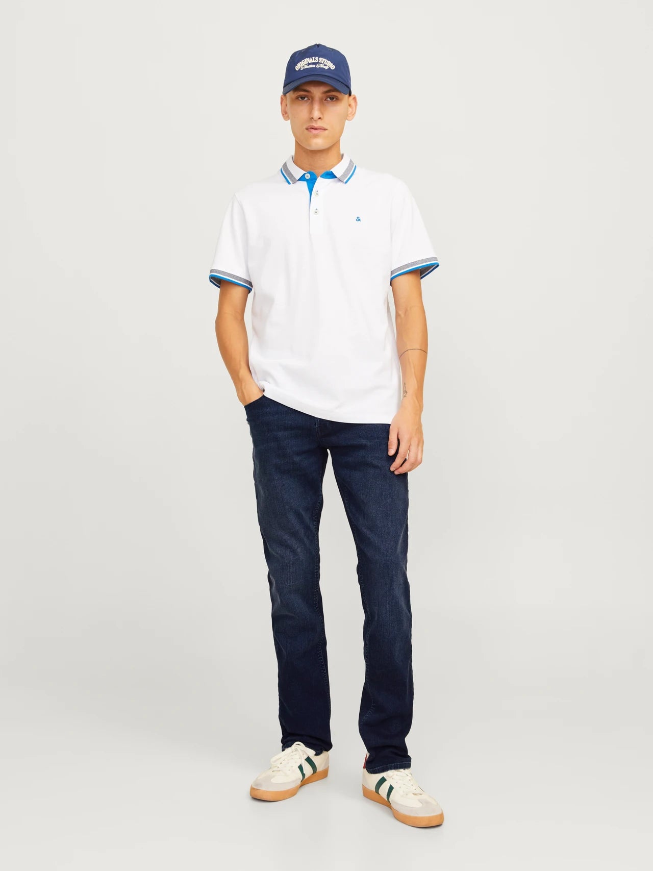 Jack&Jones Glenn 260 Slim Fit Jeans - Blue/Blue Denim