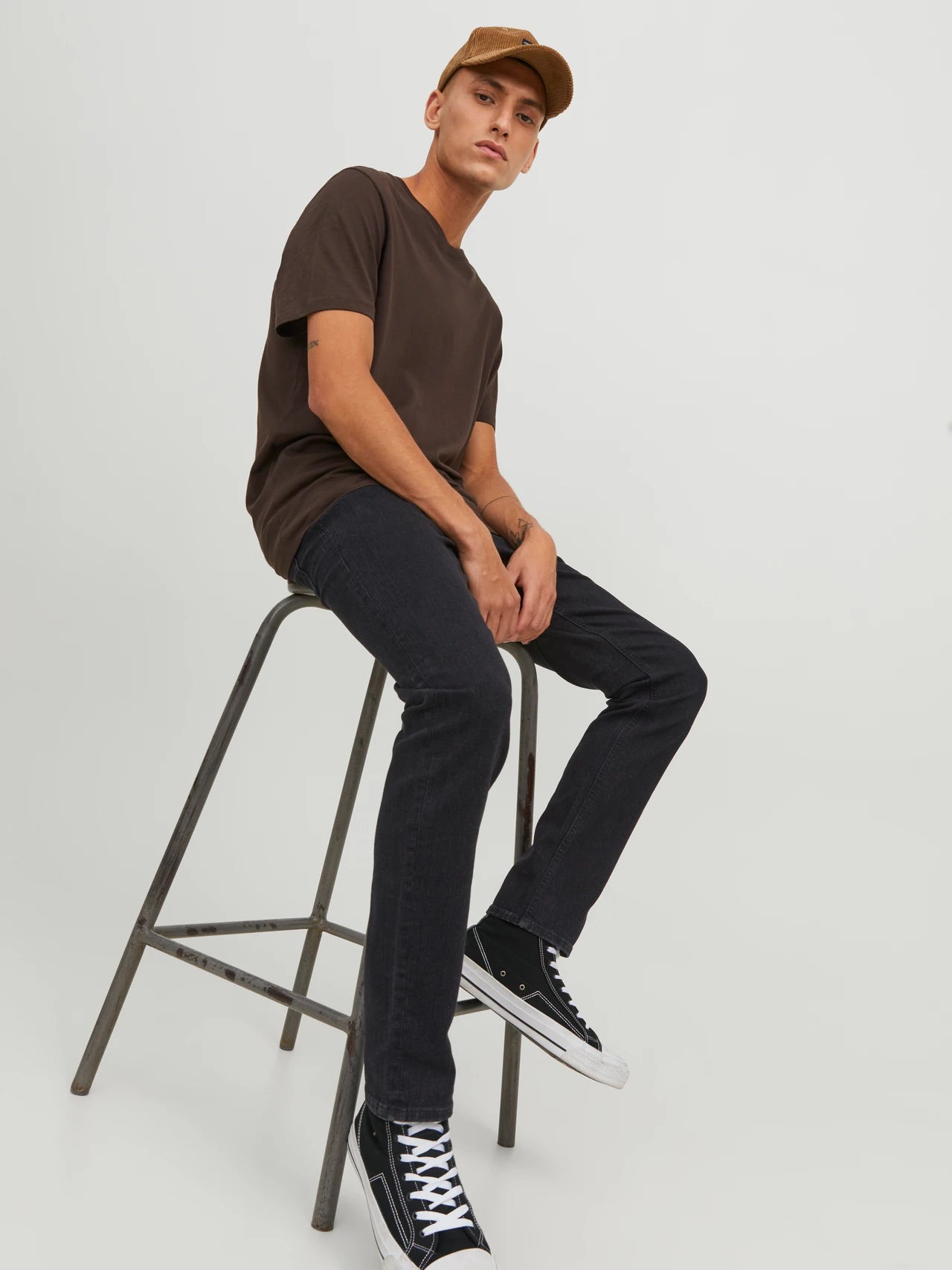 Jack&Jones Glenn 356 Slim Fit Jeans - Black/Black Denim