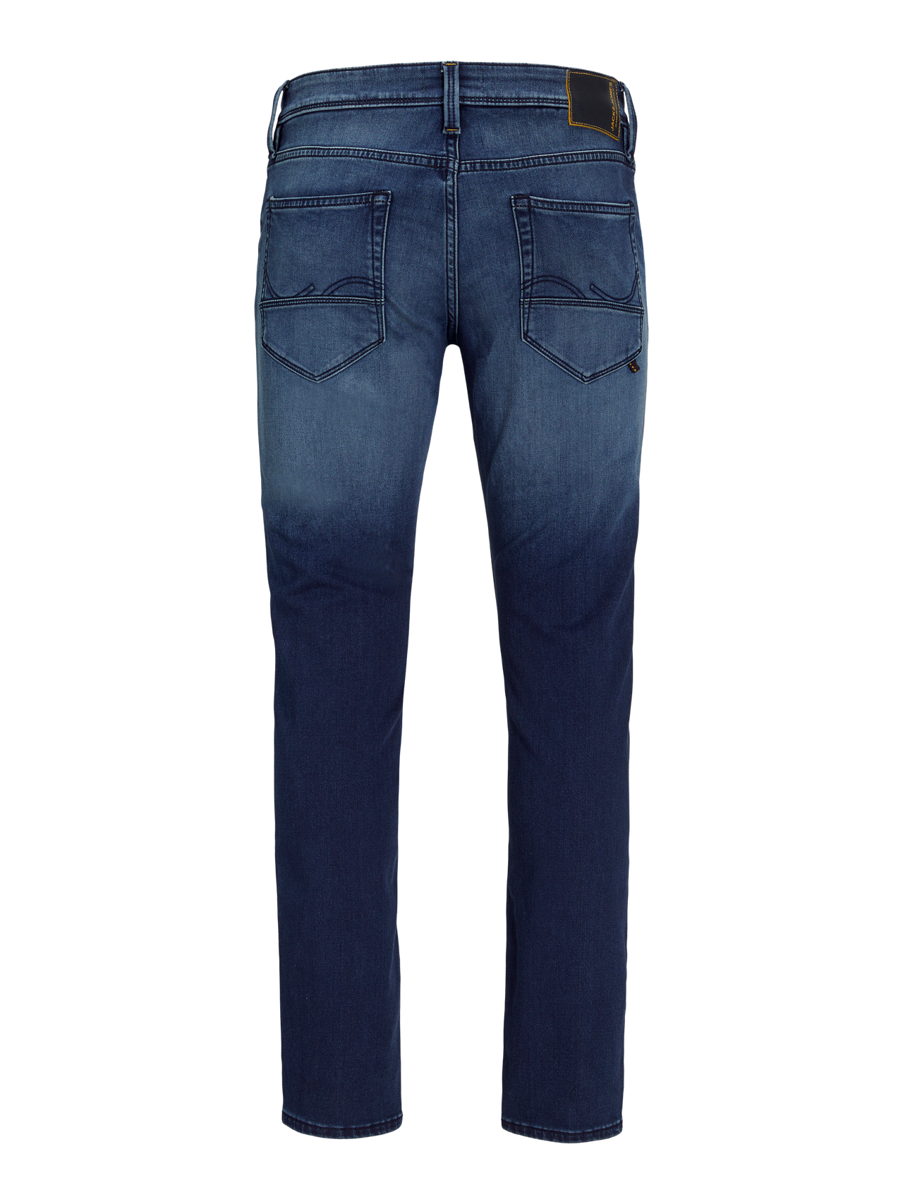 Jack&Jones Mike Fox 424 Tapered Fit Jeans - Blue/Blue Denim