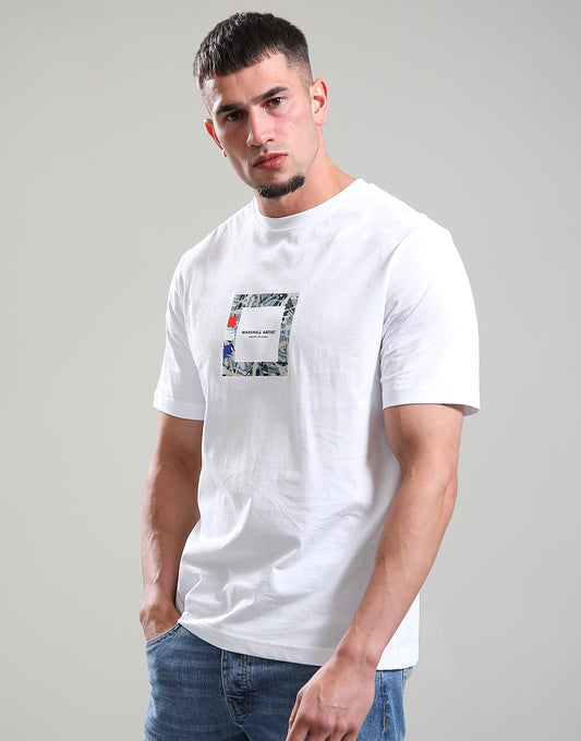 Marshall Artist Adored Box Logo T-Shirt - White